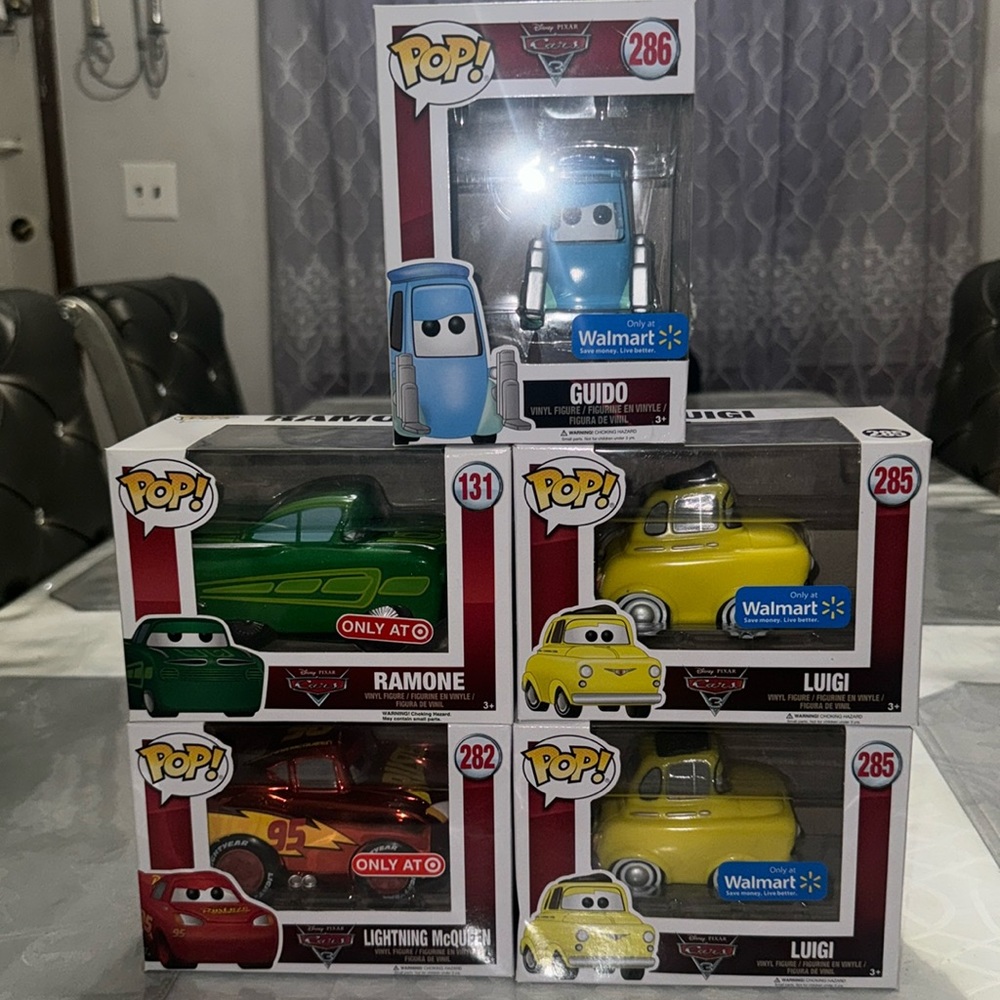 FIVE FUNKO POP! for a reasonable discount 3 from WMT & 2 from TRG all EXCLUSIVE